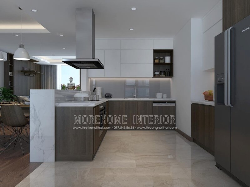Bí quyết 'vàng' chọn lựa mẫu trang trí phòng bếp ấn tượng và tiện nghi